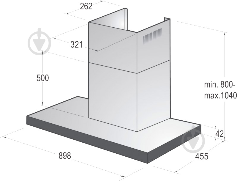 Витяжка Gorenje WHT9SYW/Simplicity - фото 7