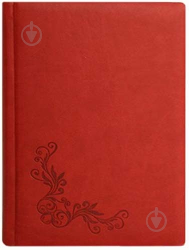 Дневник недатированный красный линия Optima Vivella A5 O25429-18 - фото 1