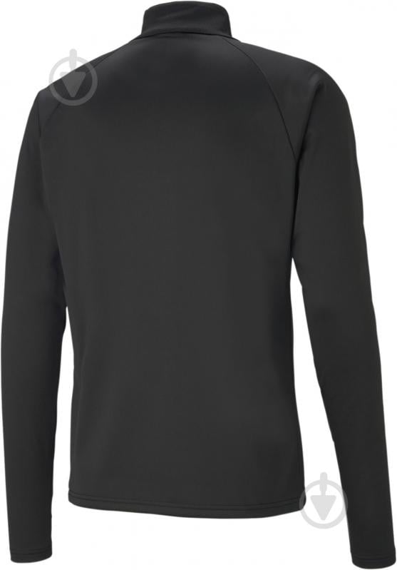 Джемпер Puma TEAMLIGA 1/4 ZIP TOP 65723603 р.S черный - фото 2