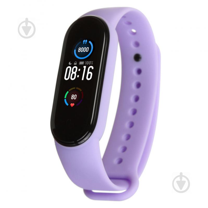 Ремешок для фитнес-браслета Armorstandart для Xiaomi Mi Band 6/5 Lavender 56995 - фото 1