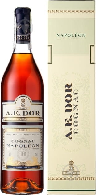 Коньяк A.E.Dor Napoleon у подарунковій коробці 0,7 л - фото 1 Коньяк A.E.Dor Napoleon у подарунковій коробці 0,7 л - фото 1