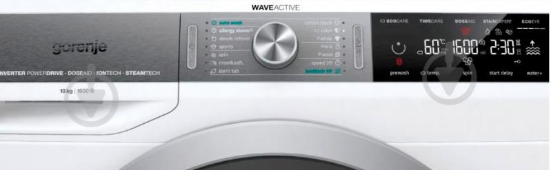 Пральна машина Gorenje WS168LNST - фото 3