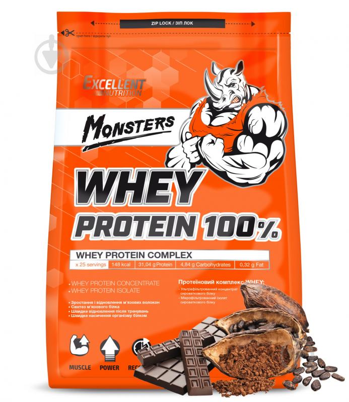 Протеин Excellent Nutrition Whey Protein Какао 1 кг - фото 1