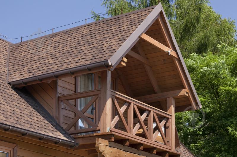 Бітумна черепиця IKO Cambridge Xpress, Autumn Brown (53), уп.2,17 м2 - фото 4 Бітумна черепиця IKO Cambridge Xpress, Autumn Brown (53), уп.2,17 м2 - фото 4