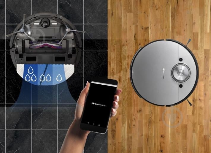 Робот-пылесос Hisense RVCLS144AB (S8+) black - фото 22