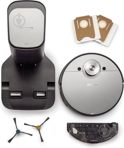 Робот-пылесос Hisense RVCLS144AB (S8+) black - фото 11