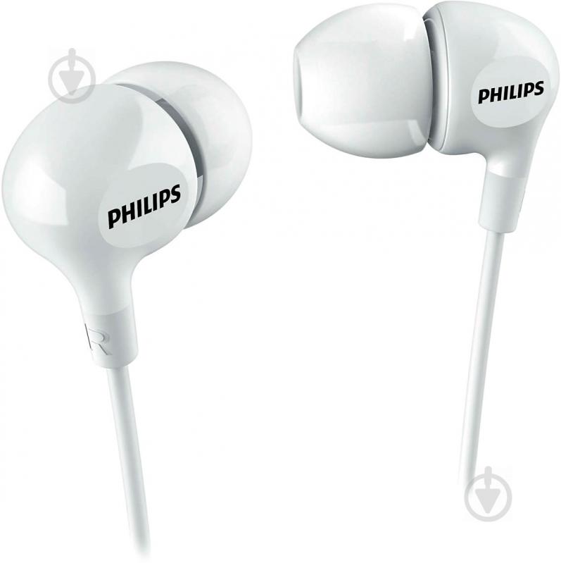 Навушники Philips SHE3550WT/00 white - фото 1
