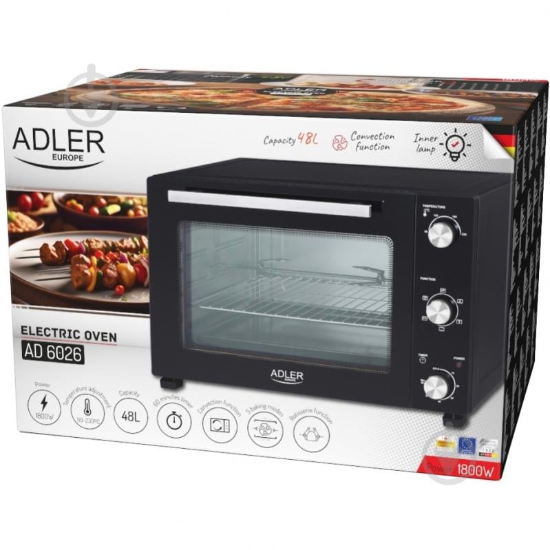 Электрическая печь Adler AD 6026 - фото 10