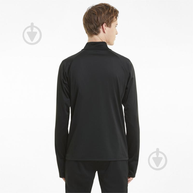 Джемпер Puma TEAMLIGA 1/4 ZIP TOP 65723603 р.2XL чорний - фото 4