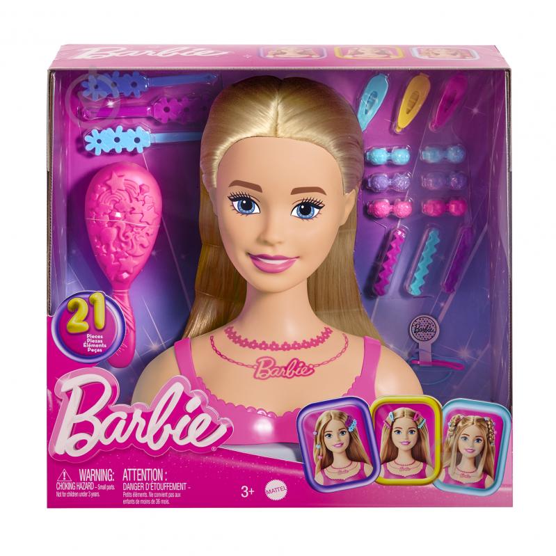 Кукла-манекен Barbie для причесок "Классика" с аксессуарами HMD88 - фото 5