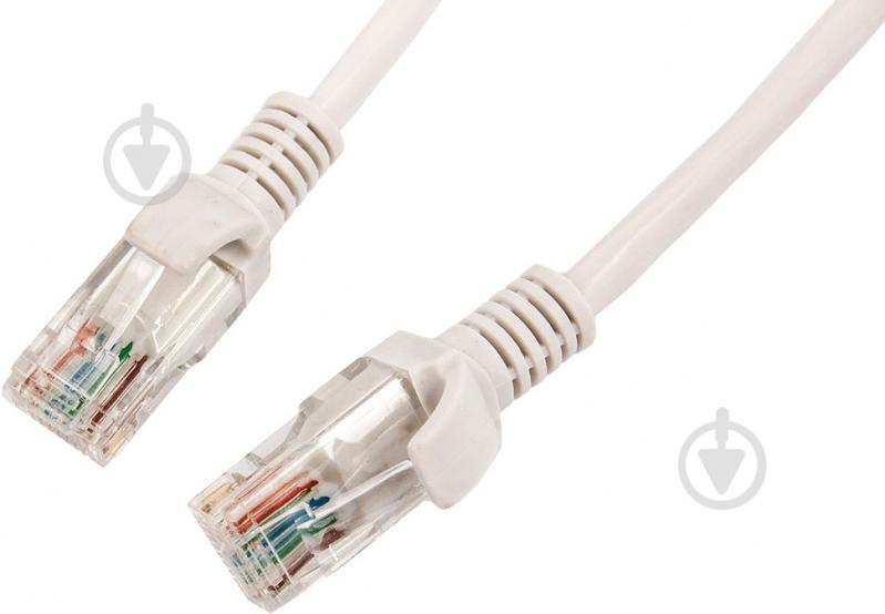 Патч-корд Ultra CAT5e UC55-0300 3 м білий - фото 1