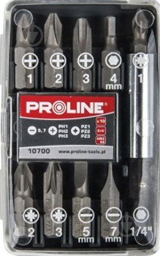 Набор бит Profix 10 шт. 10700 - фото 1