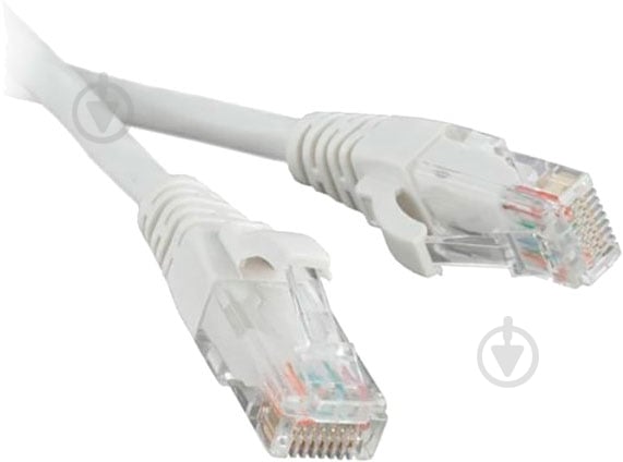 Патч-корд Ultra CAT5e UC55-0500 5 м белый - фото 1 Патч-корд Ultra CAT5e UC55-0500 5 м белый - фото 1