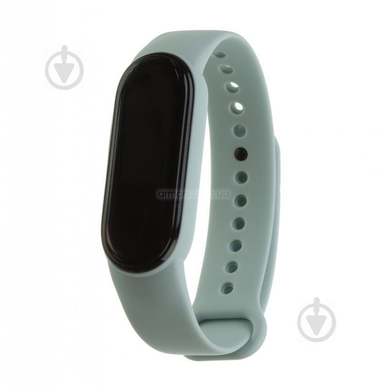 Ремешок для фитнес-браслета Armorstandart для Xiaomi Mi Band 6/5 Sky Blue 57993 - фото 1