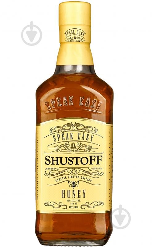 Напиток алкогольный Shustoff Honey 0,5 л - фото 1
