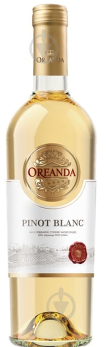 Вино Ореанда Пино Блан 0,75 л - фото 1