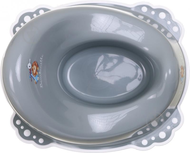 Горшок детский Bambinelli серый с резинкой 35х30х23 см - фото 4