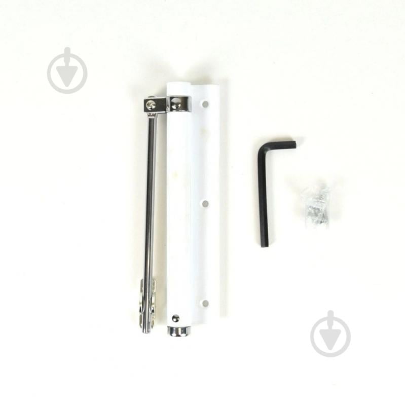 Доводчик дверной Atis AS-0254 белый 50 кг - фото 3