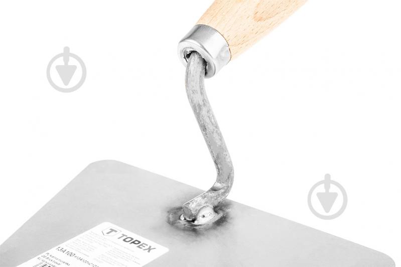 Мастерок каменщика Topex 180х170 мм 13A100 - фото 4 Мастерок каменщика Topex 180х170 мм 13A100 - фото 4