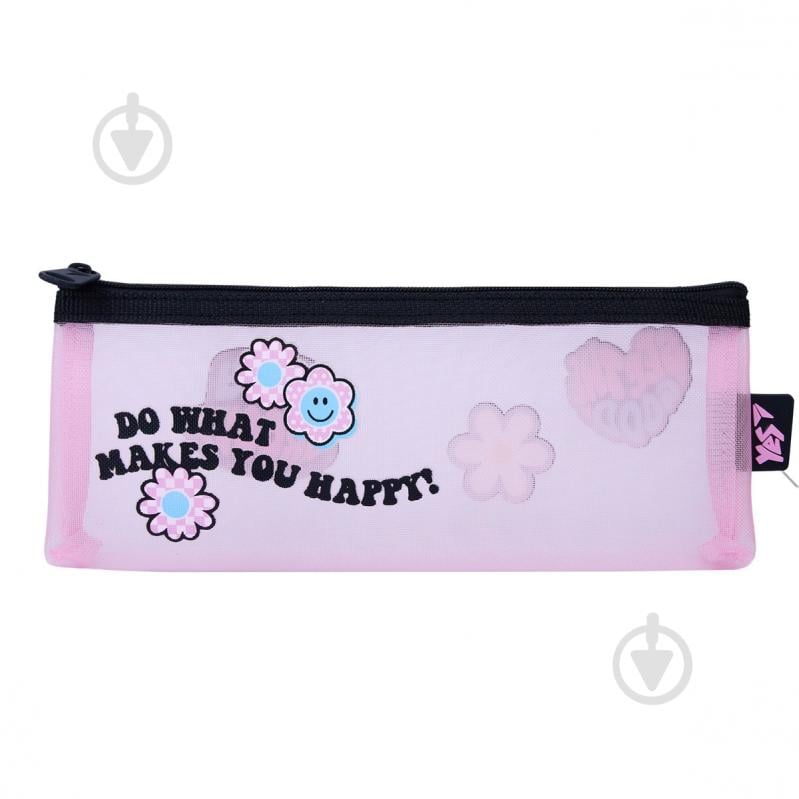 Пенал PH-33 Be Happy YES мультиколор - фото 1