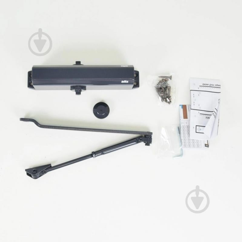 Доводчик дверной Atis DC-5036-BC графит 120 кг - фото 5 Доводчик дверной Atis DC-5036-BC графит 120 кг - фото 5