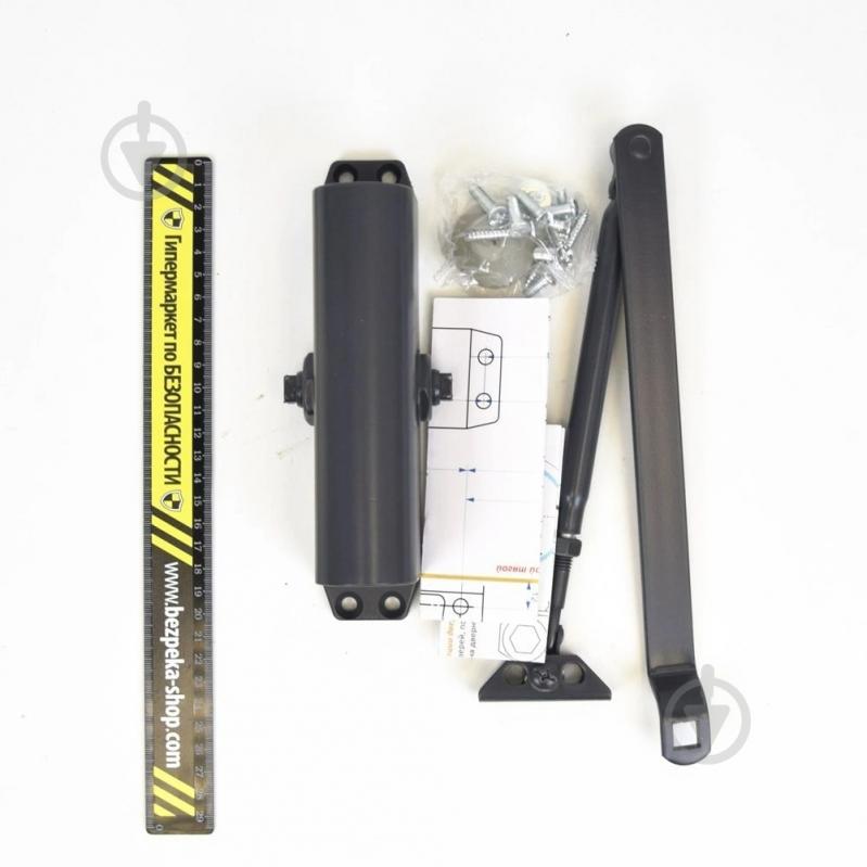 Доводчик дверной Atis A-062 графит 85 кг - фото 3