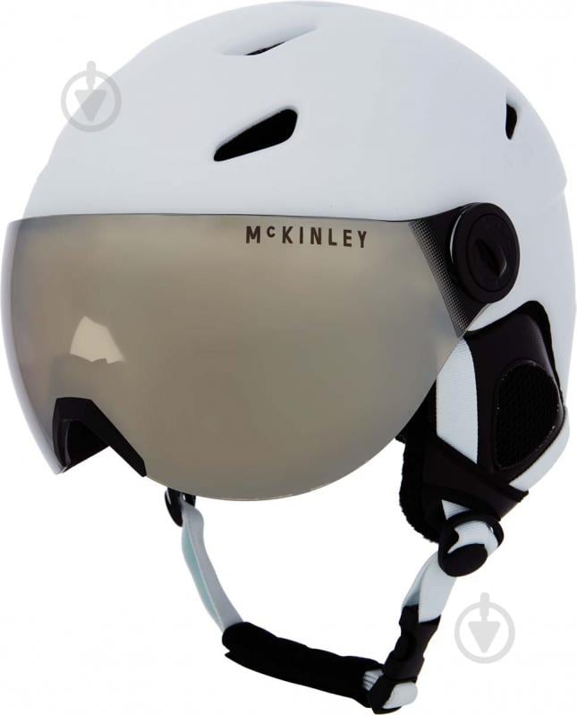 Шолом McKinley Pulse S3 Visor HS-016 409094-001 S білий - фото 1