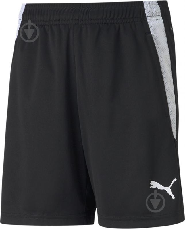 Шорти Puma TEAMLIGA TRAINING SHORTS JR 65725003 р. 152 чорний - фото 1