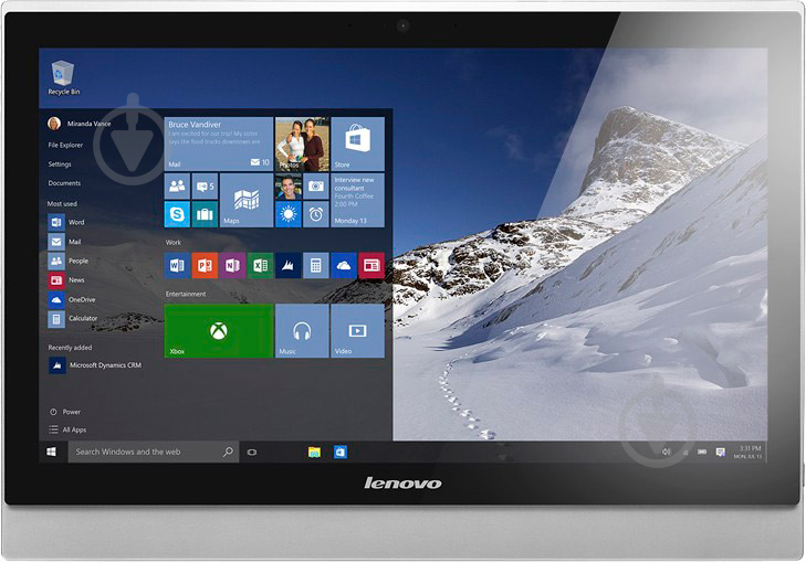 Моноблок Lenovo S500z 23" (10K3004FUC) black - фото 1