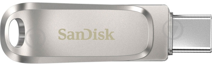 Флешпам'ять USB SanDisk Ultra Dual Luxe 256 ГБ USB 3.1 USB Type-C silver (SDDDC4-256G-G46) - фото 7