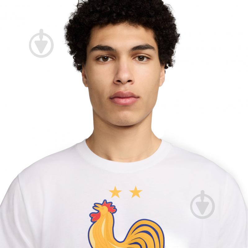 Футболка Nike FFF NK CREST TEE FV8583-100 р.S белый - фото 3