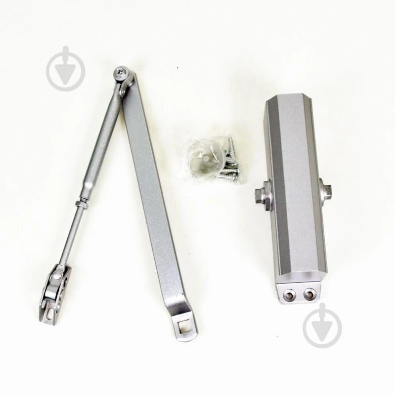 Доводчик дверной Atis DC03 серебряный 60 кг - фото 5