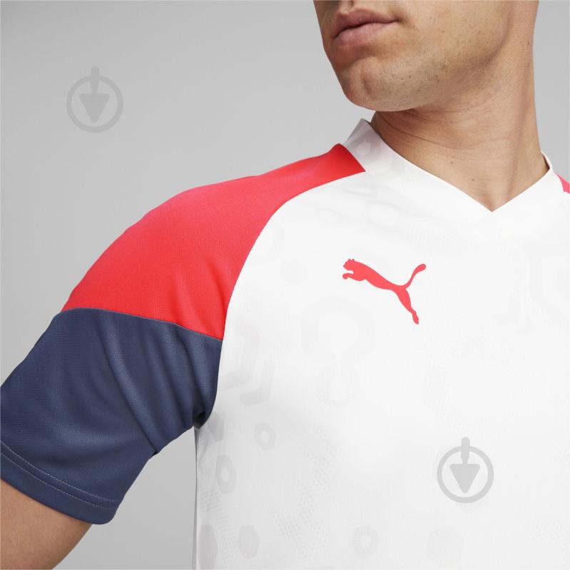 Футболка Puma individualCUP Jersey 65848153 р.XL белый - фото 5