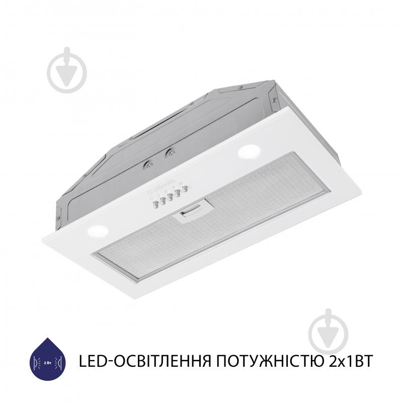 Витяжка Minola HBI 5262 WH GLASS 700 LED повновбудовувана - фото 5