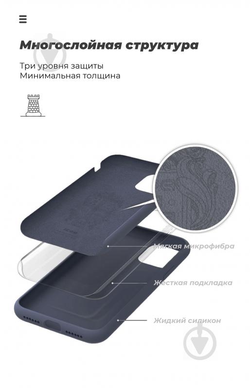 Чехол Armorstandart ICON Case Dark Blue (ARM57792) для Huawei P Smart 2021 - фото 6