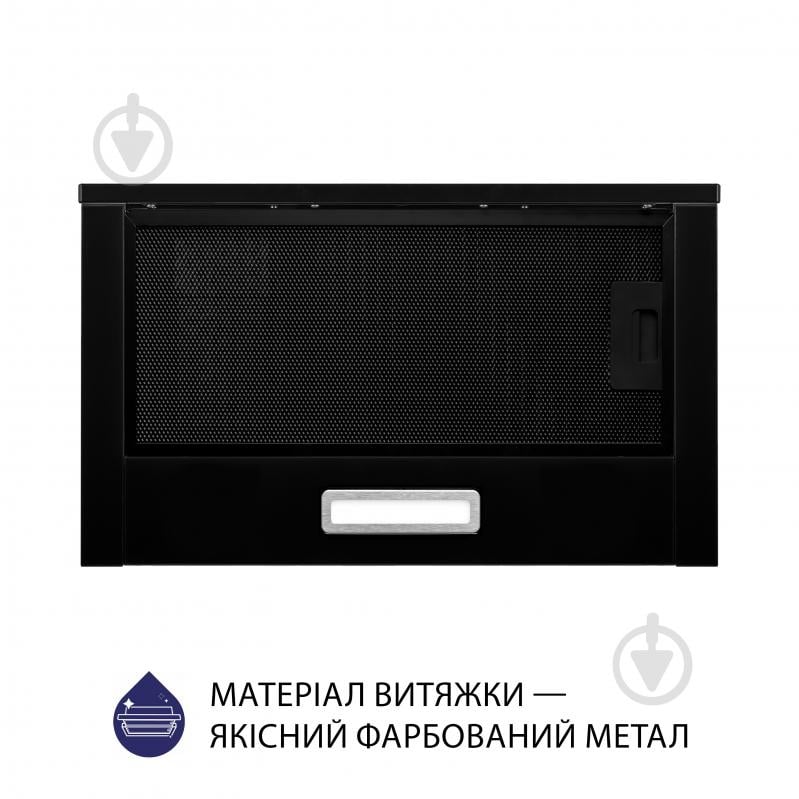 Витяжка Minola HTL 5214 BLF 700 LED телескопічна - фото 3