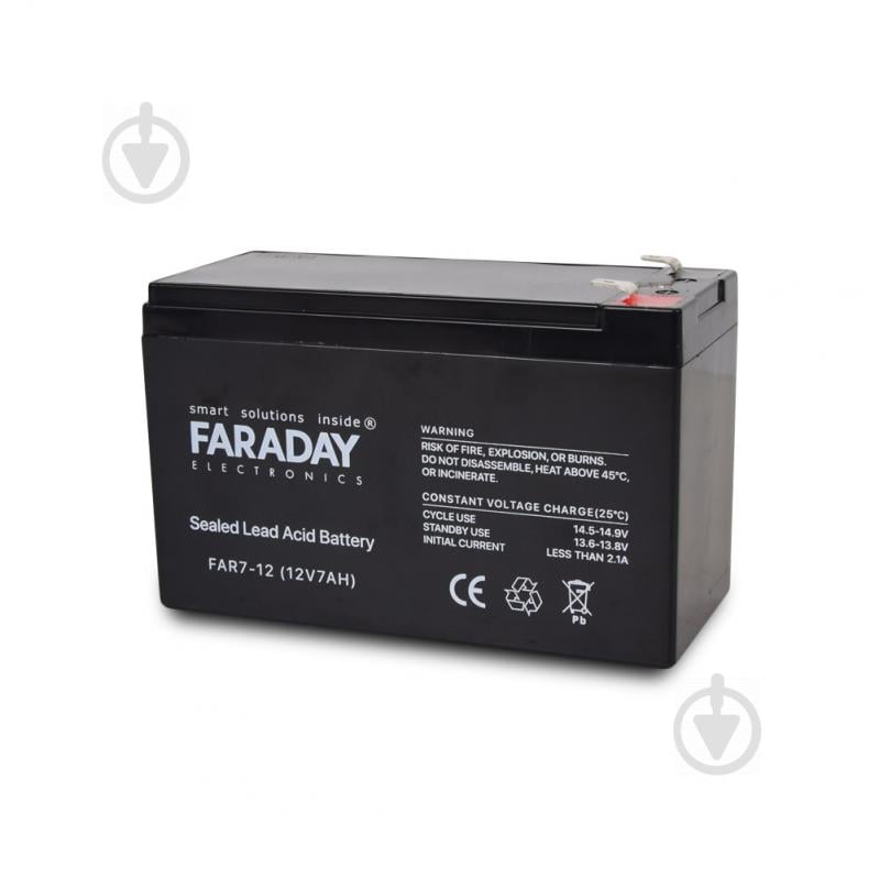 Батарея аккумуляторная для ИБП Faraday Electronics 12В 7 Ач FAR7-12 116532 - фото 1