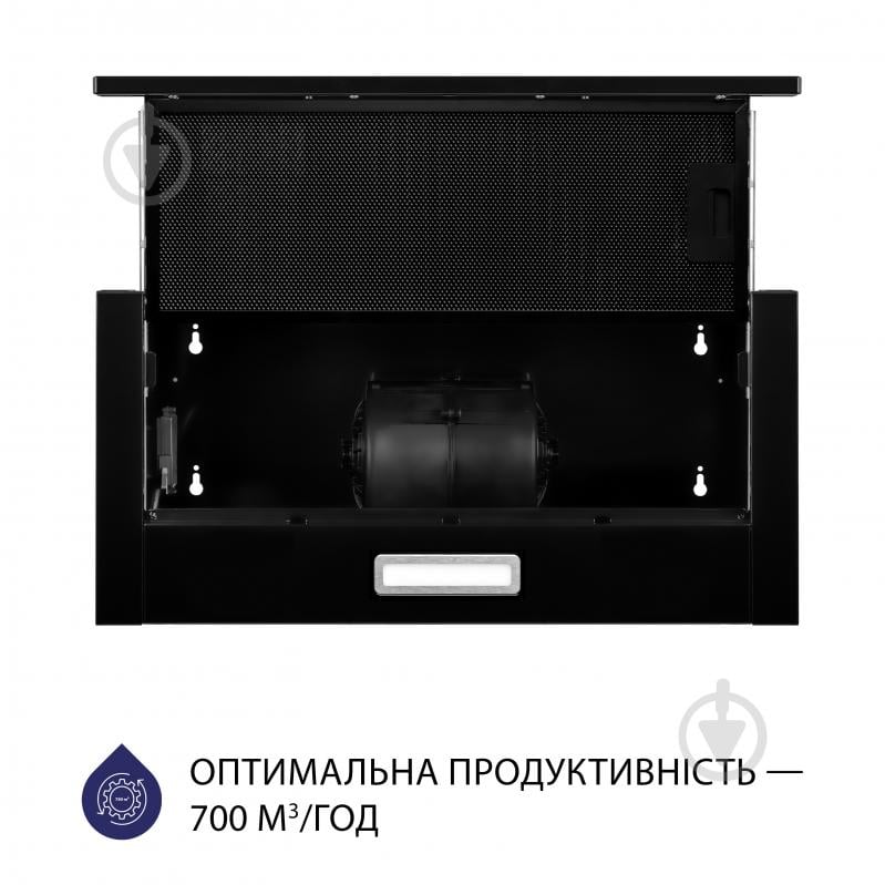 Витяжка Minola HTL 6214 BLF 700 LED телескопічна - фото 4