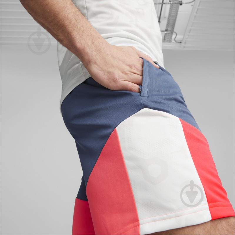 Шорти Puma individualCUP Shorts 65848553 р. L сірий - фото 5