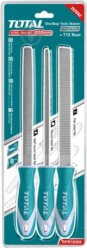Набор напильников Total 3 шт. THT918326 - фото 1 Набор напильников Total 3 шт. THT918326 - фото 1