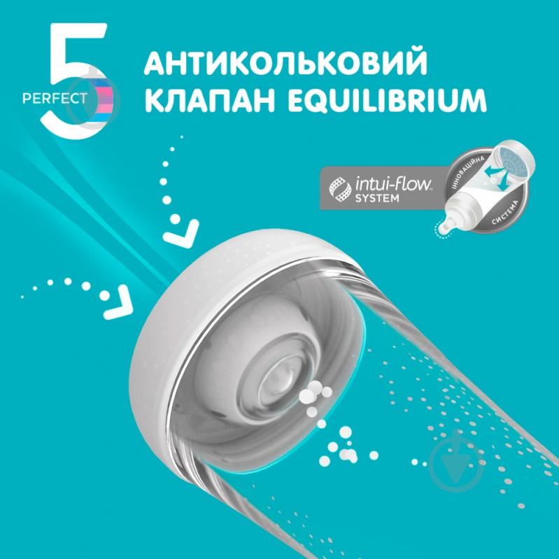 Пляшка дитяча Chicco Perfect 5" 240 мл от 2 місяців середній потік 20223.10.40 - фото 9