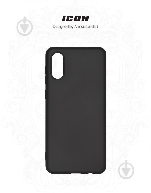 Чехол Armorstandart ICON Case для Samsung A02 (A022) Black (ARM58228) - фото 3