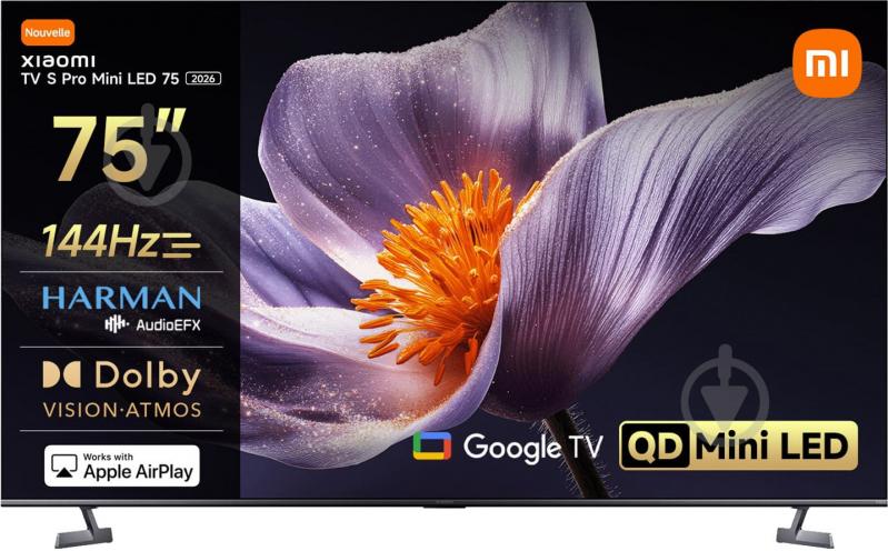 Телевізор Xiaomi TV S Pro Mini LED 75 L75MB-SME - фото 1