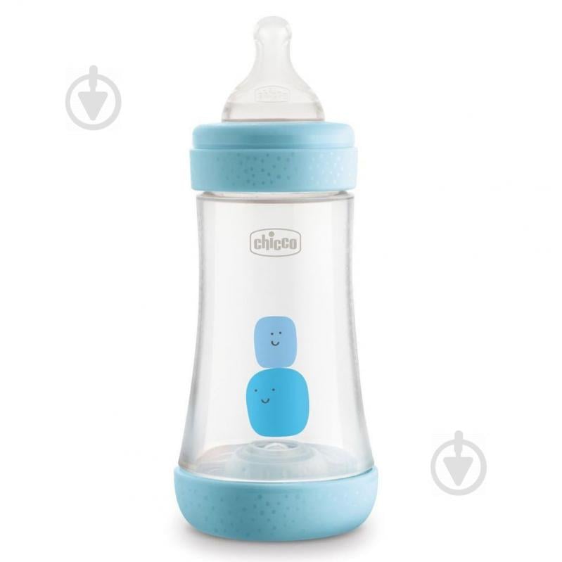 Пляшка дитяча Chicco Perfect 5" 240 мл от 2 місяців середній потік 20223.20.40 - фото 2