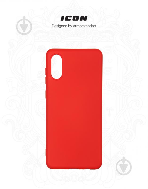 Чохол Armorstandart ICON Case для Samsung A02 (A022) Chili Red (ARM58230) - фото 3