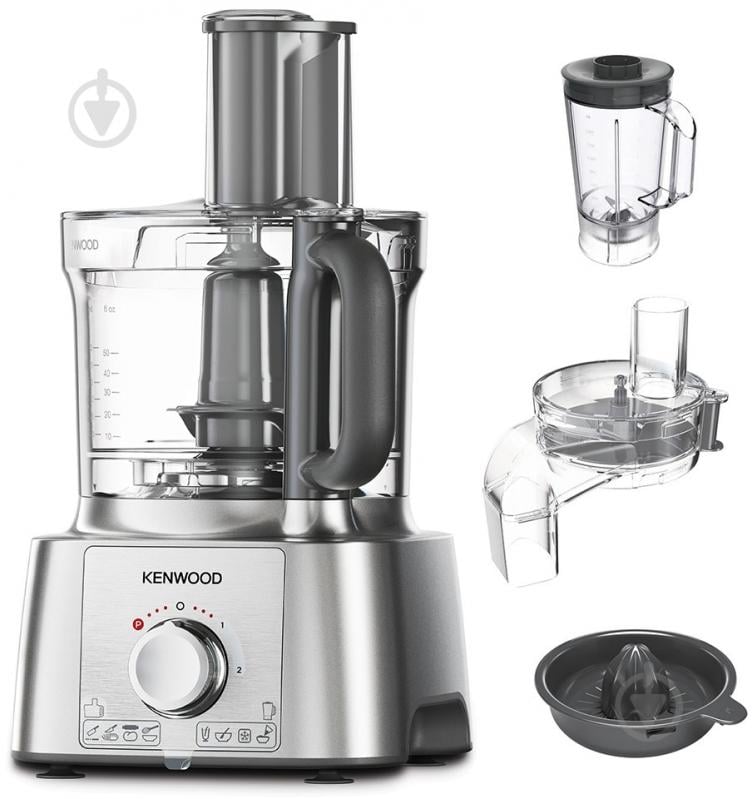 Кухонний комбайн Kenwood MultiPro Express FDP65.820SI Silver - фото 1