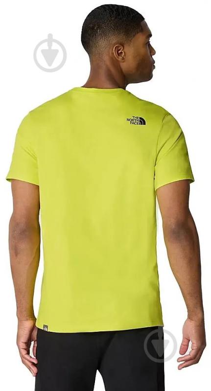 Футболка THE NORTH FACE M S/S EASY TEE NF0A2TX38NT1 р.S жовтий - фото 2