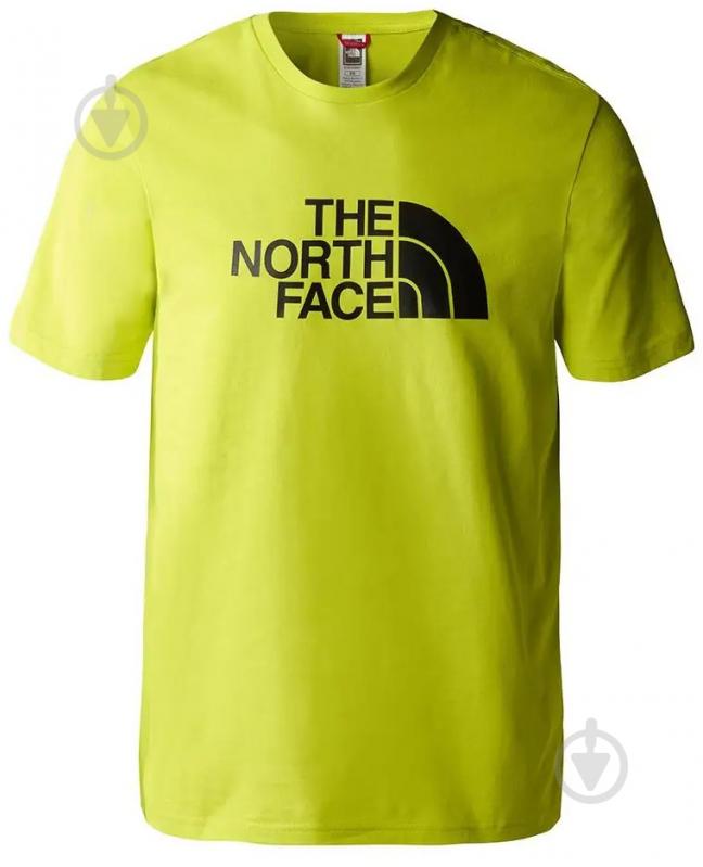 Футболка THE NORTH FACE M S/S EASY TEE NF0A2TX38NT1 р.S жовтий - фото 3