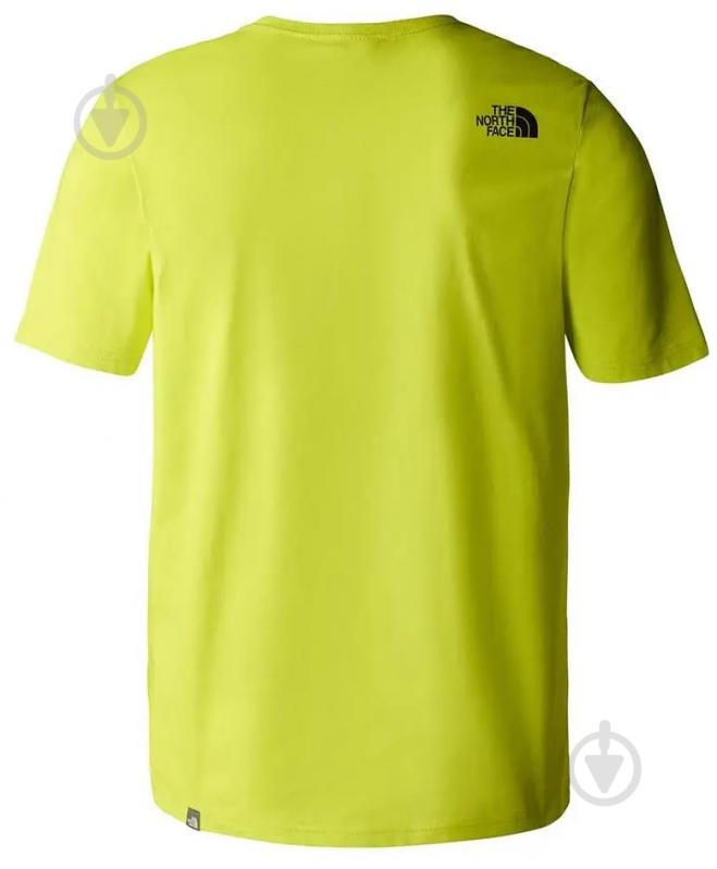 Футболка THE NORTH FACE M S/S EASY TEE NF0A2TX38NT1 р.S жовтий - фото 4