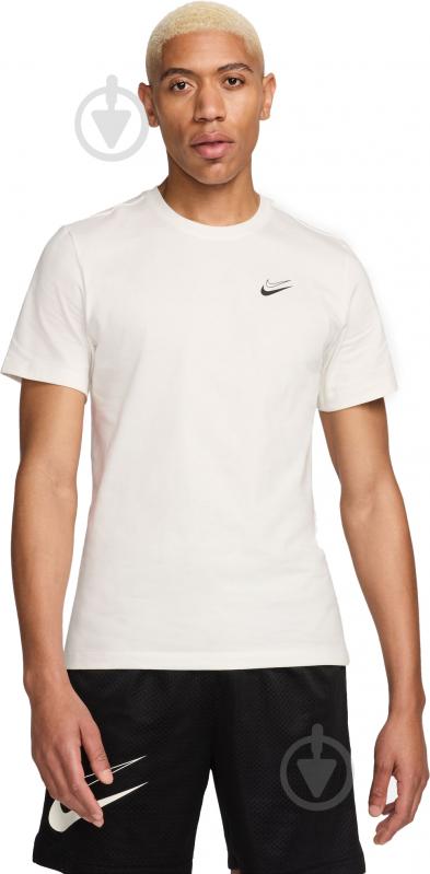 Футболка Nike KD NK TEE SU24 FV8404-133 р.L бежевий - фото 2